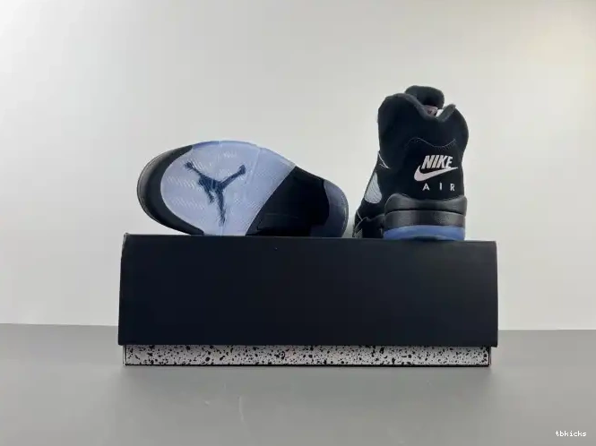 Rep TBK HF3975-001 Black 5 Air Metallic Reimagined Jordan 0508